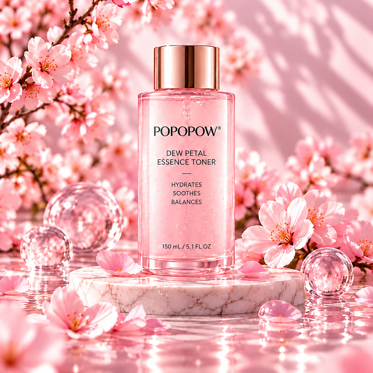 POPOPOW® Dew Petal Essence Toner