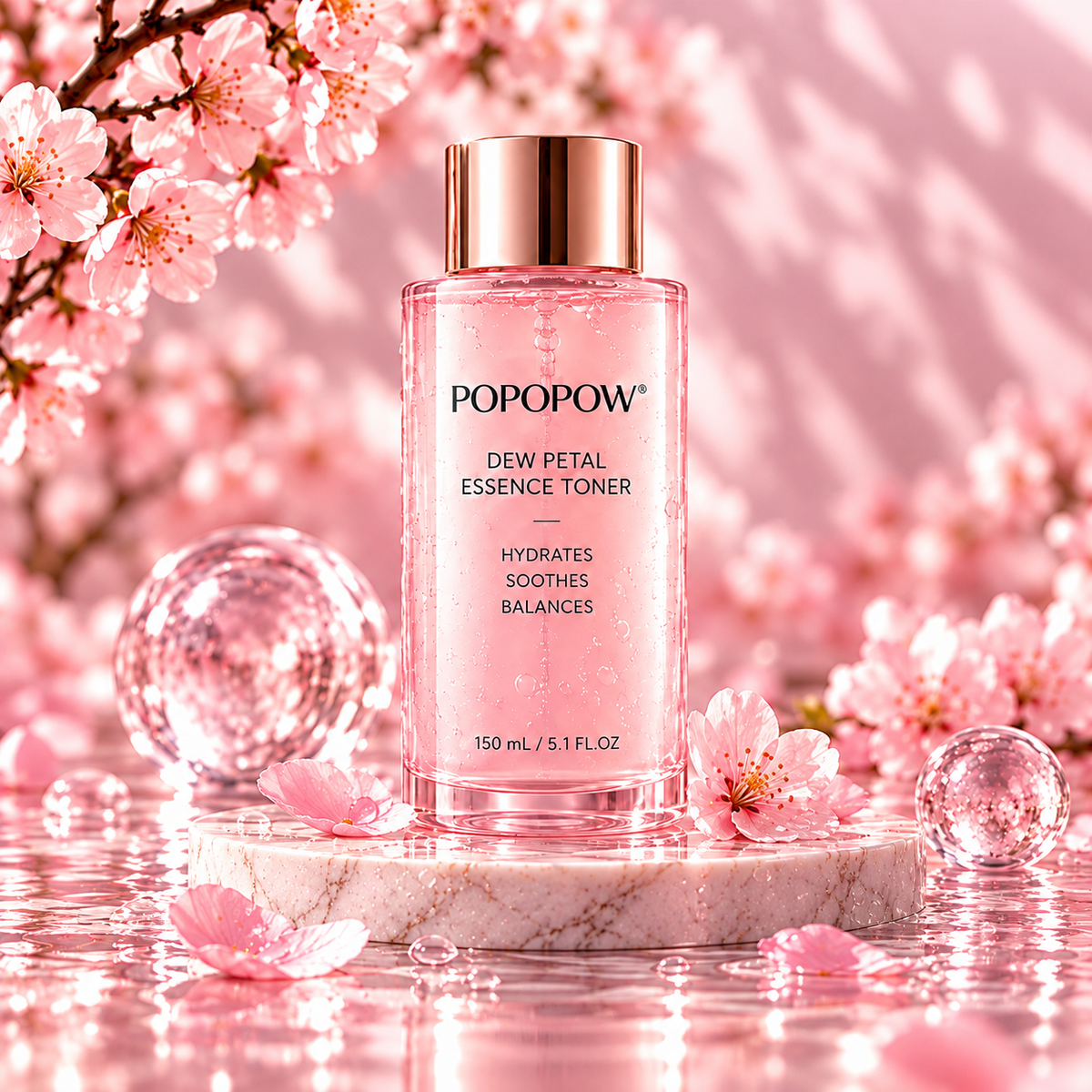 POPOPOW® Dew Petal Essence Toner