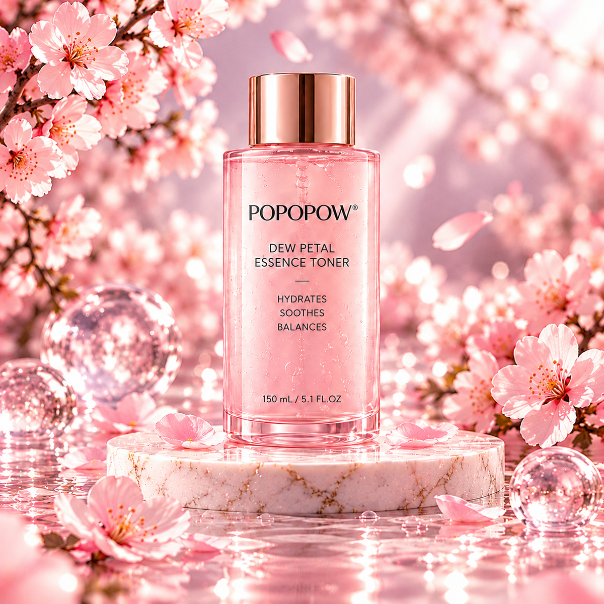POPOPOW® Dew Petal Essence Toner
