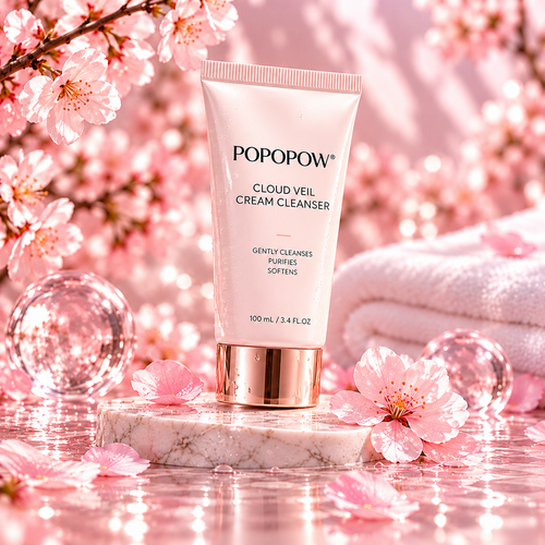 POPOPOW® Cloud Veil Cream Cleanser