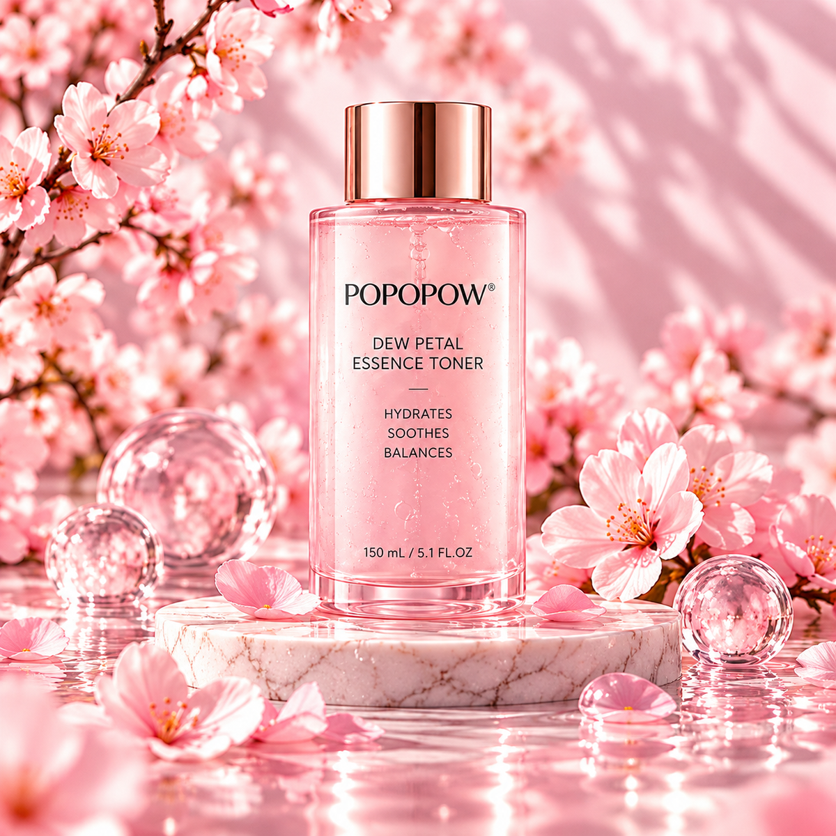 POPOPOW® Dew Petal Essence Toner