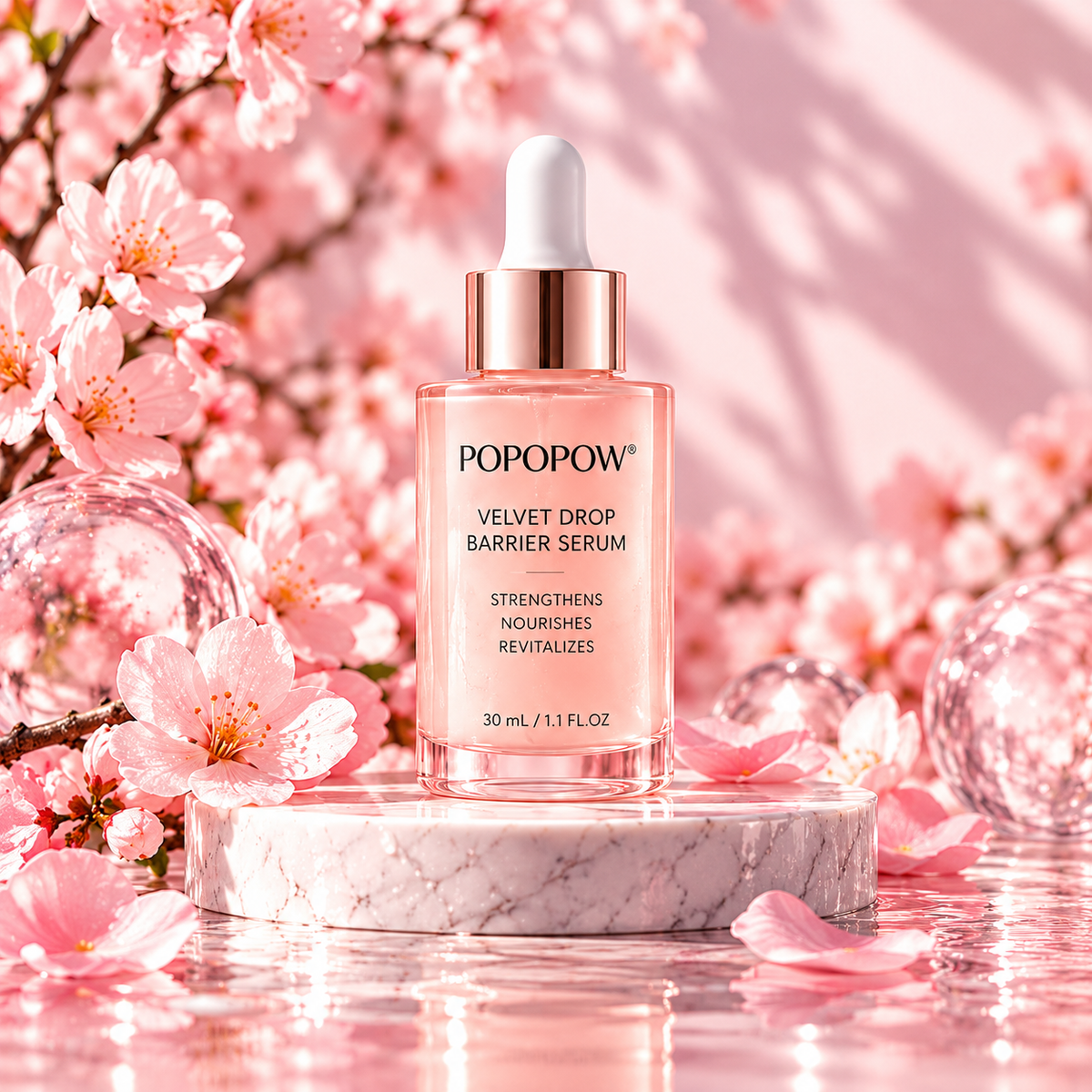 POPOPOW® Velvet Drop Barrier Serum